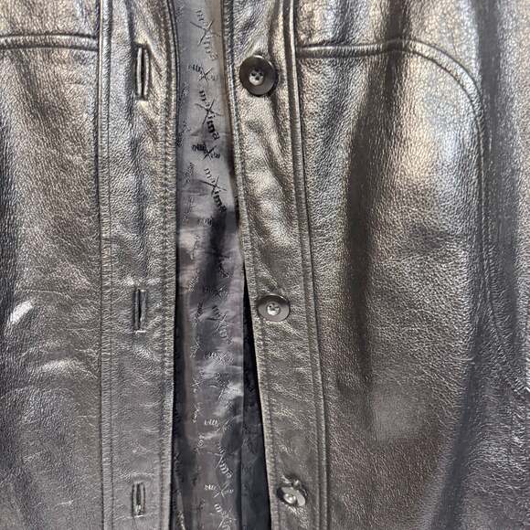 Wilsons Leather Black Men’s Jacket Size L - Picture 2 of 9